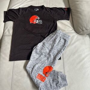Boys Cleveland Browns Matching Clothing Set